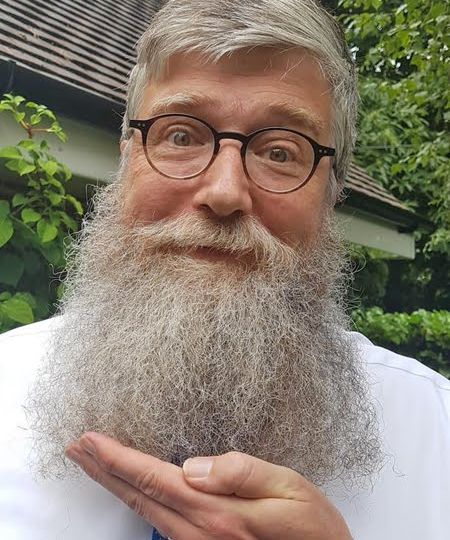 Philip Ardagh and his stupendous beard appointed to Listowel Writers' Week Advisory Board