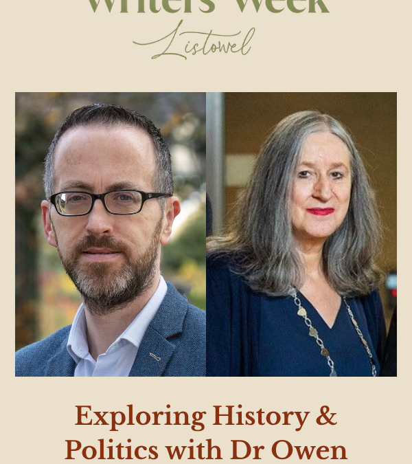 Exploring History & Politics with Dr Owen O’Shea in conversation with Catriona Crowe