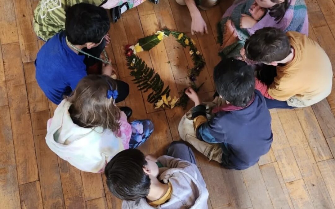 Bandia na Bealtaine – Queen of the May –a nature tradition. Bilingual workshop with Siobhán de Paor